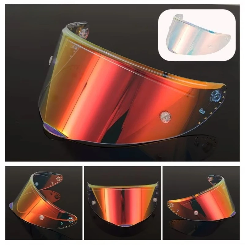 SOMAN Motorcycle Helmet Visors Lens Suitable for SM973 Model Helmet High-definition Windproof and Anti-glare Safety Accessories