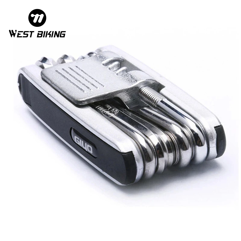 WEST BIKING Multi-function Bike Repair Tools 13/10 In 1 Portable Cycling Bicycle Accesorios Para Bicicleta Repair Tool Kits Set