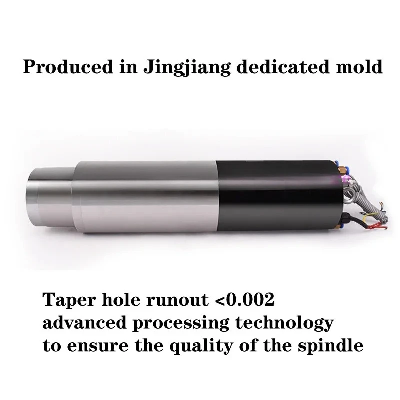 

BT30 высокоточный шпиндель для пресс-форм 110 мм 4,5 кВт 380 В 18000 об/мин электрический шпиндель с ЧПУ с водяным охлаждением автоматический шпиндель для замены инструмента