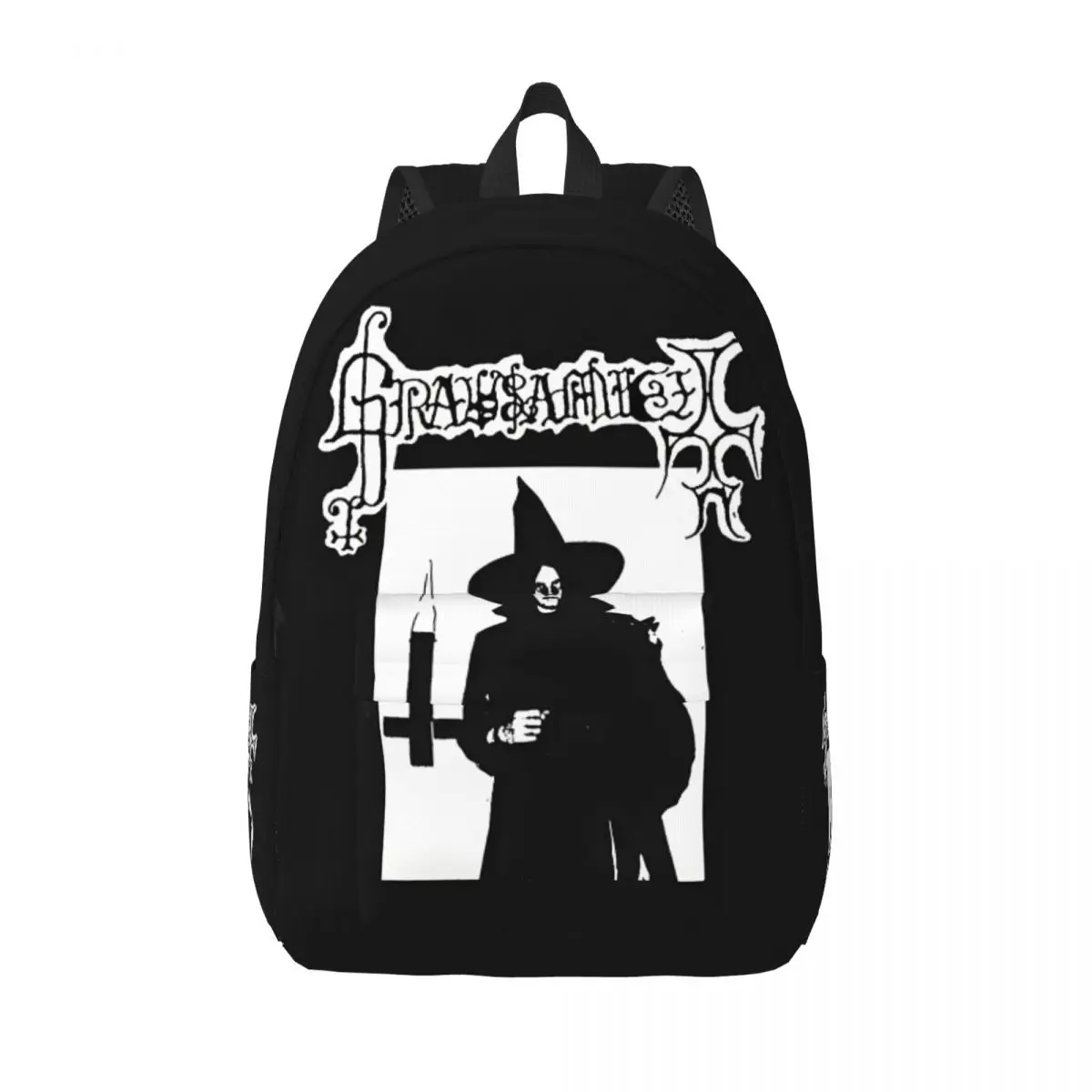 

Музыкальный черный металлический рюкзак Grausamkeit, забавные рюкзаки для девочек, дорожные школьные сумки с принтом, дизайнерский рюкзак