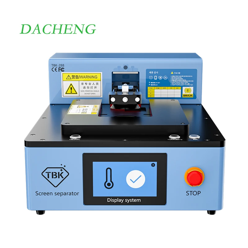 TBK 288 iphone screen disassembly machine,heating frame, built-in vacuum pump great suction, screen dispay Auto separator