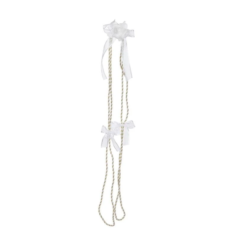 

Beautifully Designed Wedding Lassoes Rope Traditional Lassoes Cord Fabric Texture Suitabe for Catholic Weddings