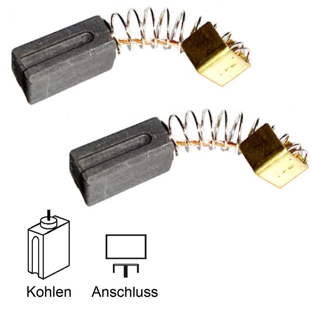 Carbon Brushes 6x10x14mm Drill Electric Grinder Replacement Electric Motors Graphite Brush  Power Tool Accessories