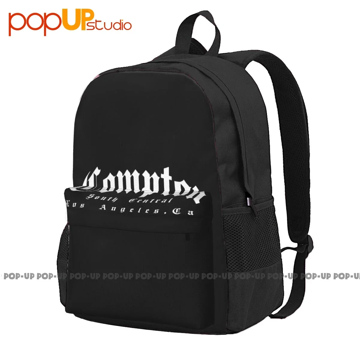 Compton Nwa 213 South Central Los Angeles Ca Large Capacity Backpack Print Foldable Sports Style Large Capacity