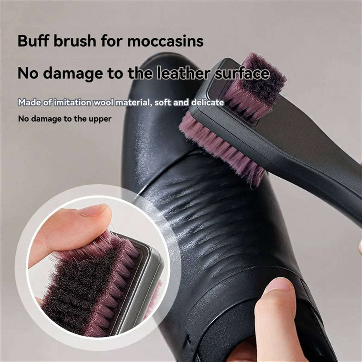 A002 Electric Shoe Cleaner Portable Electronic Sneaker Duster Brush Type-C Charging Casual Polishing Brush for Travel Home,B