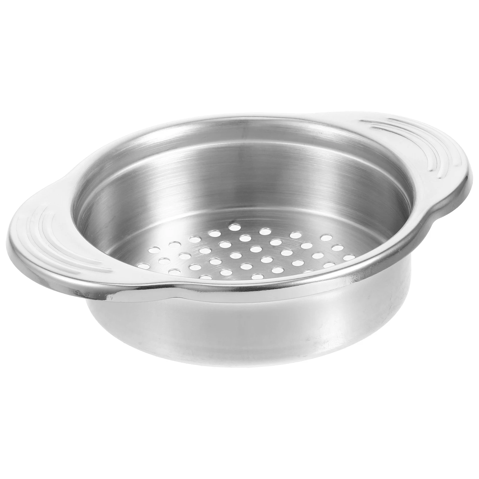 

Stainless Steel Water Filter Can Draining Colander Metal Drainer Oil Supply Strainer