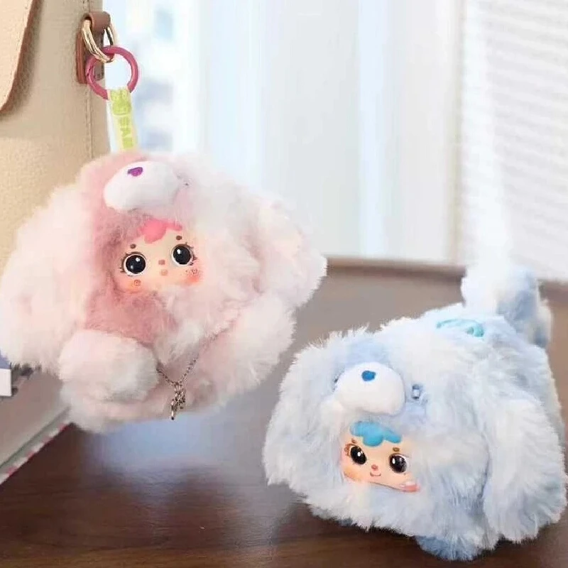 Щенок Сэмюэл, хорошее виниловое лицо, плюшевая глухая коробка, каваи, трендовые игрушки, рюкзак, подвеска, декор для рабочего стола, мультяшная загадочная коробка, подарки-сюрпризы