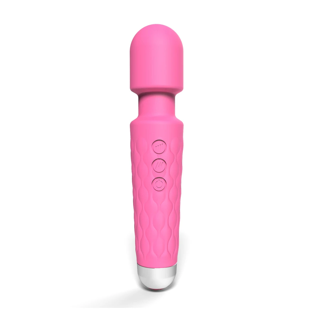 Powerful Wand Vibrator Usb Rechargeable Waterproof Massager_voghion.com