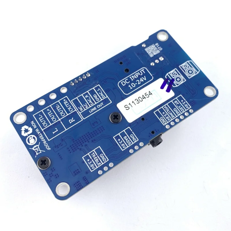 BDM3P BT 5.0 Eindversterker TPA3116 Stereo 2X50W DC12-24V 3.5Mm Ingang Voor DSP Tuning Geschikt voor DIY Audio Systemen-POS