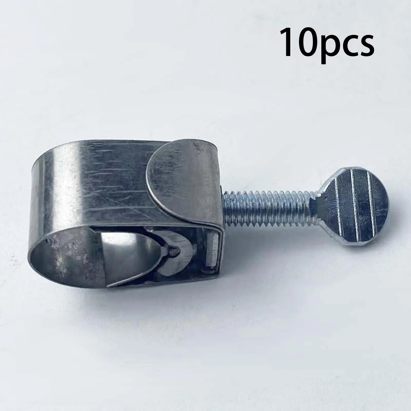 10Pcs Steam Iron Cord Holder Hose Fixing Clamps Metal Replaces Parts Steam Iron Appliance Dispersing Tube Clamps Cord Minder