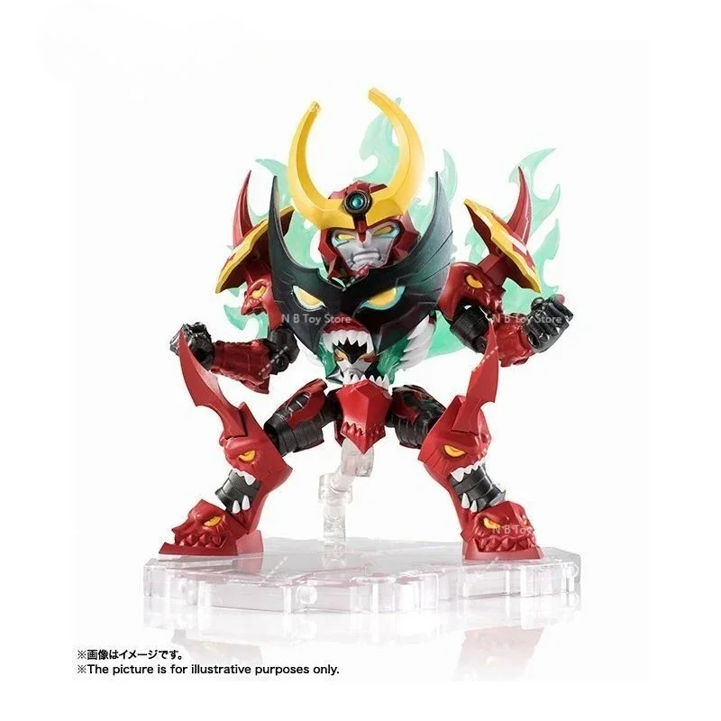 

In Stock Original Bandai NX Edge Style NX0033 Q Edition Tian Yuan Breakthrough Red Lotus Eye Collection Gift Model