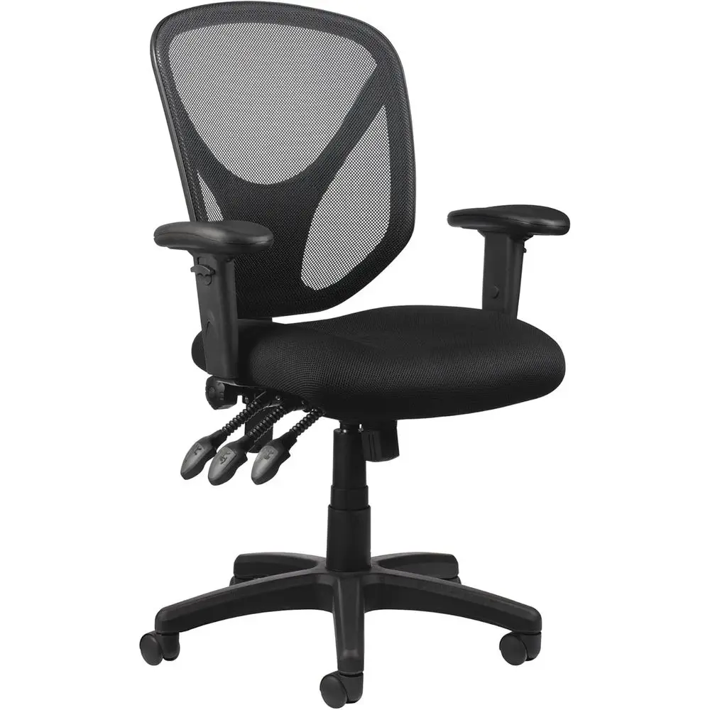 Ergonomic Task Chair, Multifunction, Black, MTC 200 Series