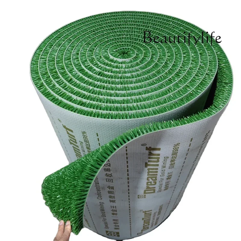 French style Dream turf Machine-Made Outdoor Carpet Gold Rush Sluice Mat for Gold Mining