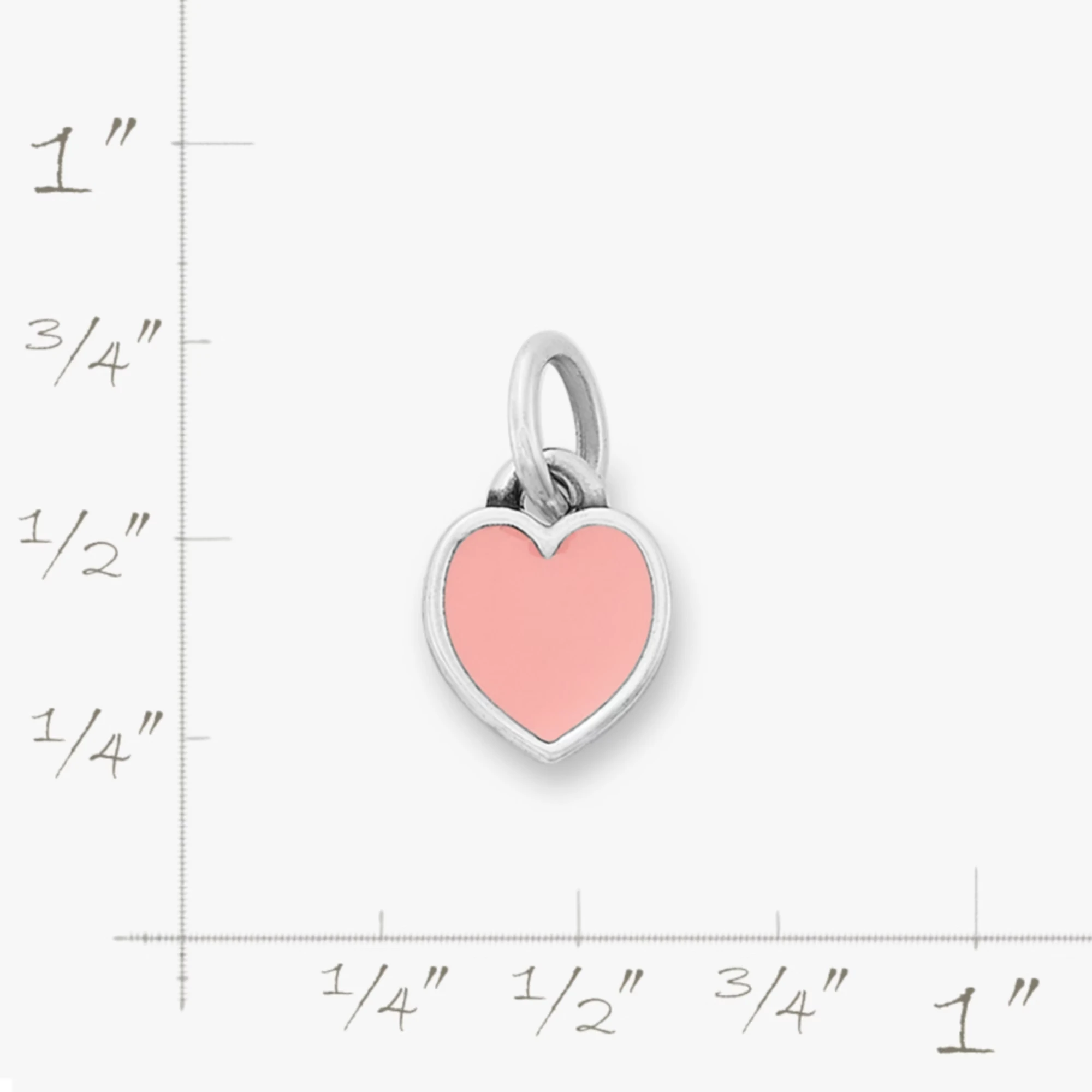S925 sterling silver James Avery Enamel Connected Hearts Charm