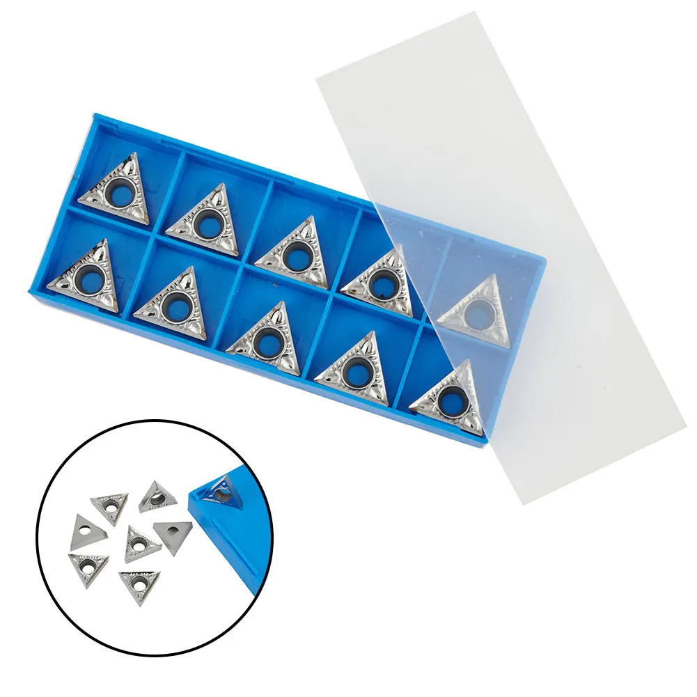 

TCGT16T304 AK H01 TCGT32 51 AK Carbide Inserts Turning Blade, Excellent Durability, Consistent Performance 10pcs