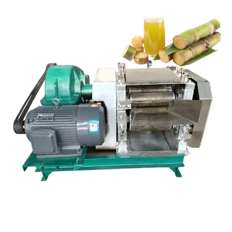 Customized High Efficiency Commercial Sugarcane Crushing Machine Low Juice Left In Bagasse
