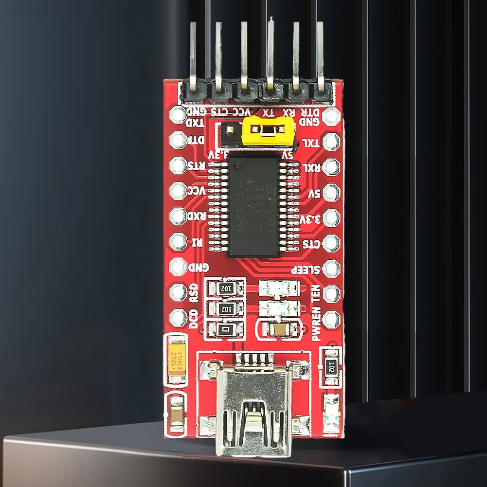 Moduł adaptera USB na TTL szeregowy FT232RL FTDI 3.3V 5.5V FT232 Pro Mini USB TO TTL 232 Mini USB do TTL