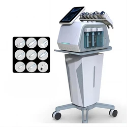 Machine de beauté à oxygène multifonctionnelle pour le visage, petite bulle, spa, 9 en 1, nouveau, 2025