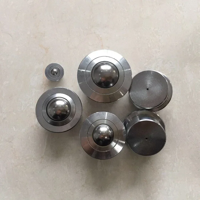 1 Buah Kastor Transfer Bantalan Roda Mata Bola Rol Universal Tugas Berat Roda Mata Bulat Roda Mata Universal SP8/12/15/22/25/30