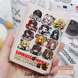 Anime Limbus Company Fashion Wallet PU Purse Card Coin Hasp Money Bag Cosplay Gift B734