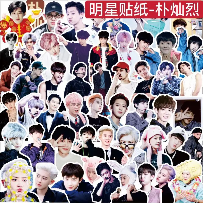 

KPOP Park Chan Yeol Handheld Account Sticker, Mobile Phone and Computer Decoration DIY Sticker