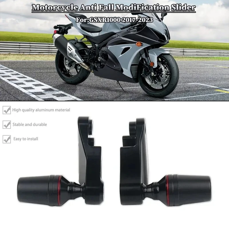 

Motorcycle Falling Protection Frame Slider Fairing Guard Anti Crash Pad Protector For SUZUKI GSXR1000 GSX-R1000 2017-2023 2021