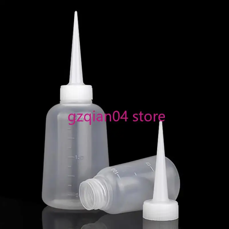 

N7MD 4pcs многоразовые бутылочные бутылки Спроектные бутылки сжимания для клейкого масла и применения для мытья с простым в
