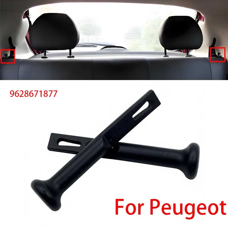 2 Peças Manopla de Controle da Dobradiça do Banco Traseiro 9628671877 Compatível com Peugeot 206/207/206 RC/206 GTi e Citroen C2