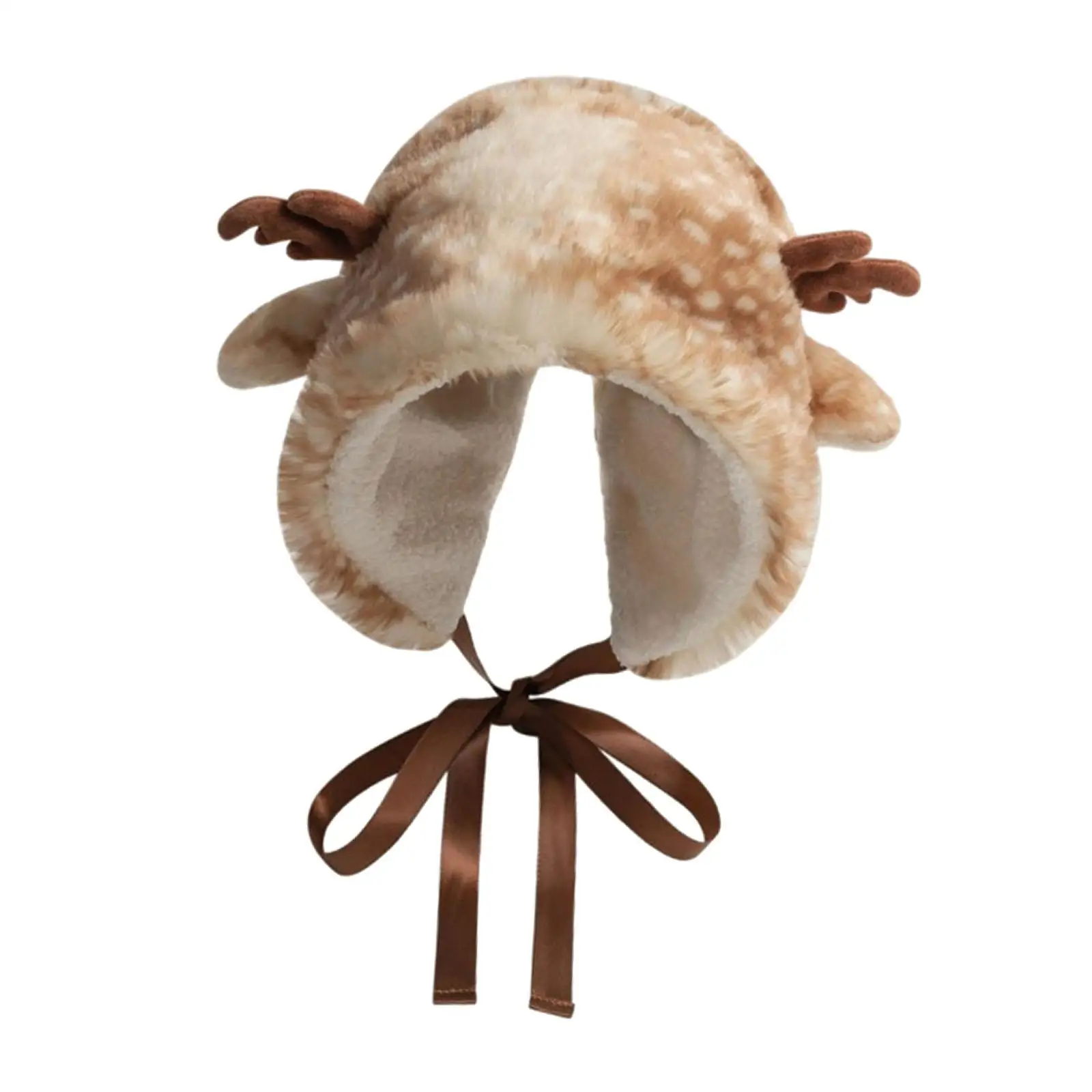 Świąteczna czapka, urocze zimowe nakrycie głowy do snowboardu dla kobiet i dziewcząt, idealne do chodzenia na śniegowym rowerze.