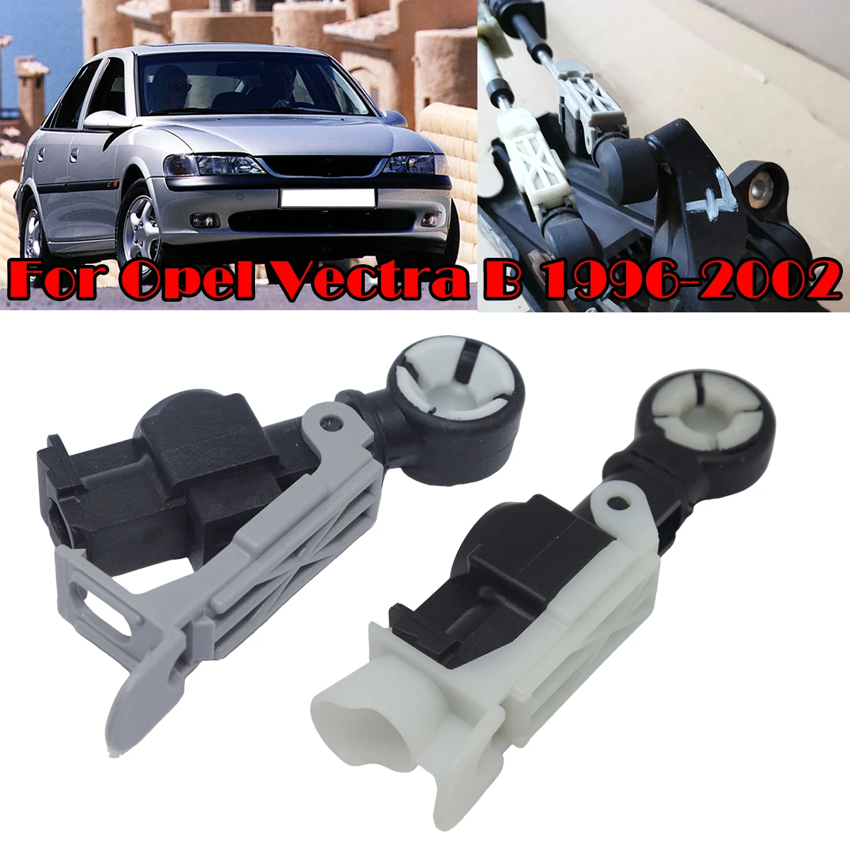 Gear Shift Cable Linkage Selector For Opel Vectra B Manual Gearbox Shifter End Rod Connect Cable Bowden pull Bushing 1996-2004