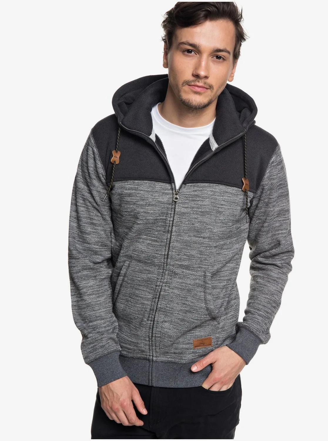 Keller Zip-Up Polar Fleece Hoodie