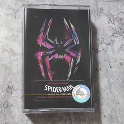 Anime Spider-Man Across the Spider-Verse Gwen Stacy Miles Morales Spiderman Music Tape Cosplay Walkman Soundtracks Box Cassettes