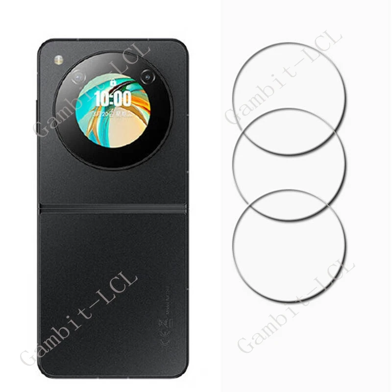 HD Integral Camera Lens For ZTE Nubia Flip Tempered Glass ON ZTENubiaFlip NubiaFlip Libero Flip Back Screen Protector Cover Film