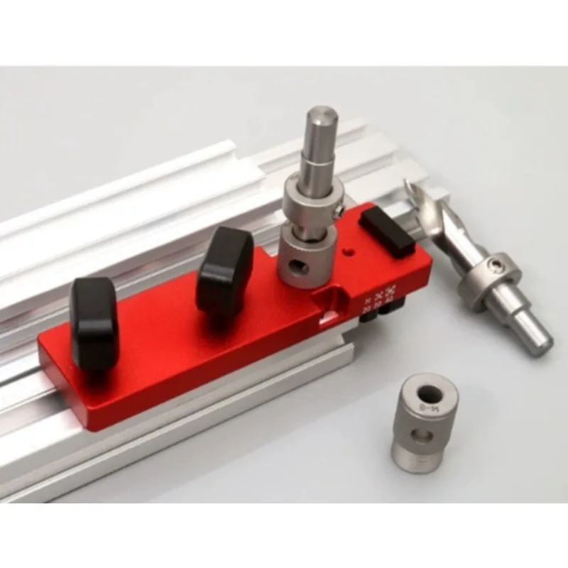 Aluminum Profile Punch Quick Positioning Tapping 203040 Profile Bookcase Wardrobe Processing  1pcs