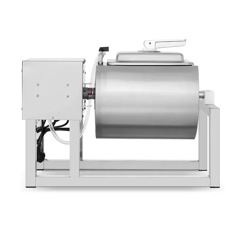 Commercial Meat Tumbler 18L Vacuum Pump Pickling Machine Kneading Mixer for Beef Pork Chicken Marinade Processing Equipment