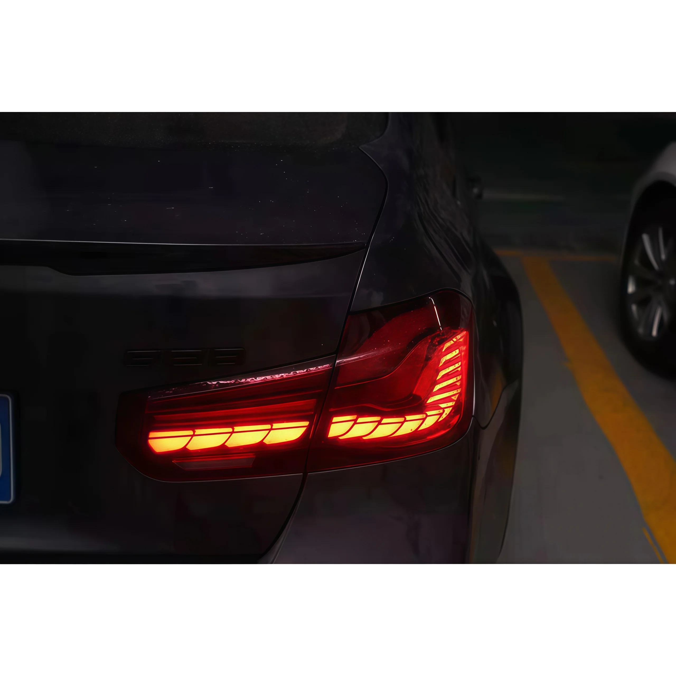 

Suitable for BMW 3 Series F35 M3 F80 2014-2019 models Dragon Scale Flowing Water Dynamic Taillight Assembly