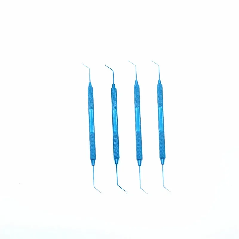 Phaco chopper spatula oftálmica manipulador sinskey gancho instrumento oftálmico ferramentas de pálpebra dupla