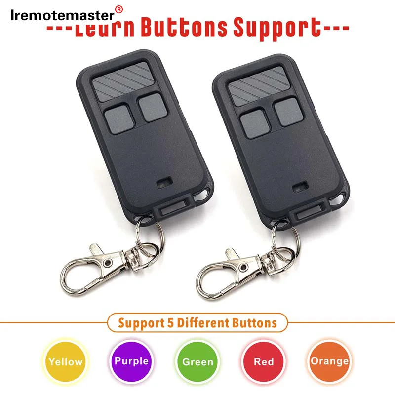 For 890Max 3 Button Replace Garage Door Opener Compatible With 371LM 373LM 891LM 310/315/390MHz Billion Code Remote Control Gate