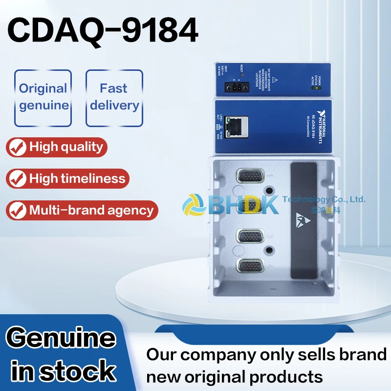 For cDAQ-9184 National Instruments Industrial Ethernet DAQ Chassis Long Distance Remote Multi Sensor Measurement System