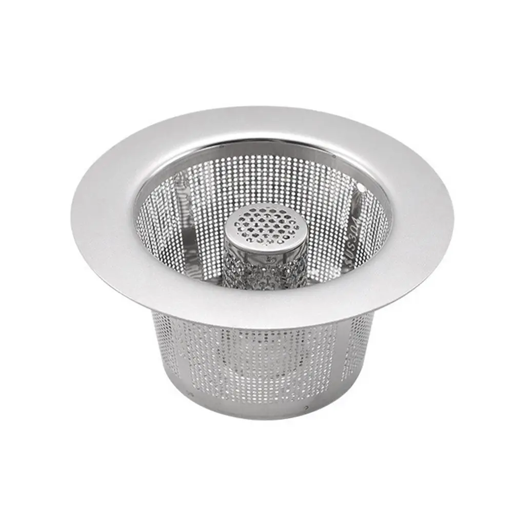 مصفاة حوض الفولاذ المقاوم للصدأ شكل دائري لصائد الشعر، شبكة تصفية نفايات الأرضية، شبكة صائد النفايات المضادة للحجب #3