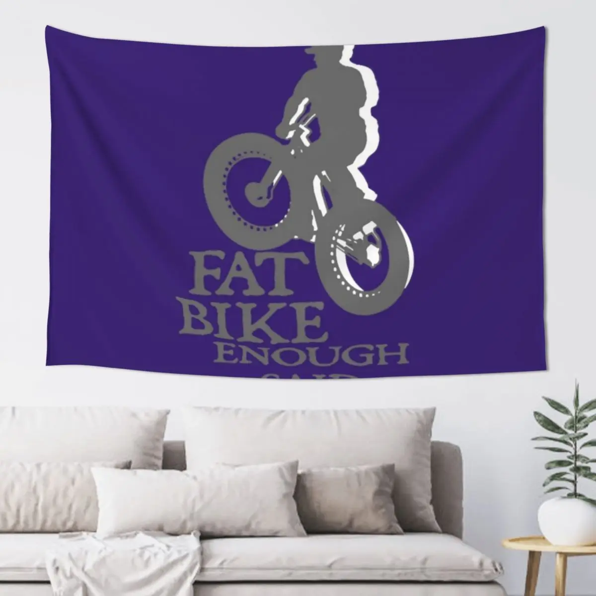 

FAT BIKE Tapestry Room Ornaments Decoration Bedroom Tapestry