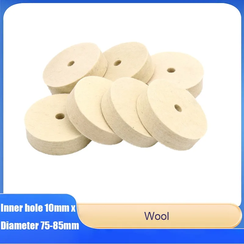 

1pcs/2pcs/5pcs/10pcs Grinding Wheel Polishing Wheel Felt Wool Polishing Pad Grinding Wheel Grinding Tool Polishing Accessories