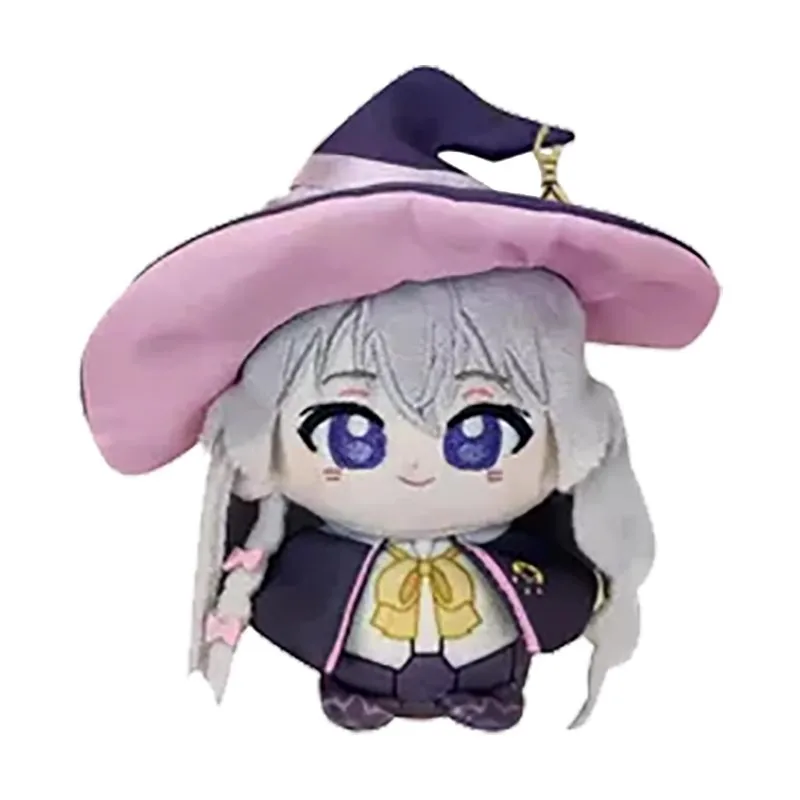 10cm Wandering Witch The Journey Of Elaina Pendant Plush Dolls Mini Soft Keychain Bag Elaina Toys Plusies Holiday Birthday Gift