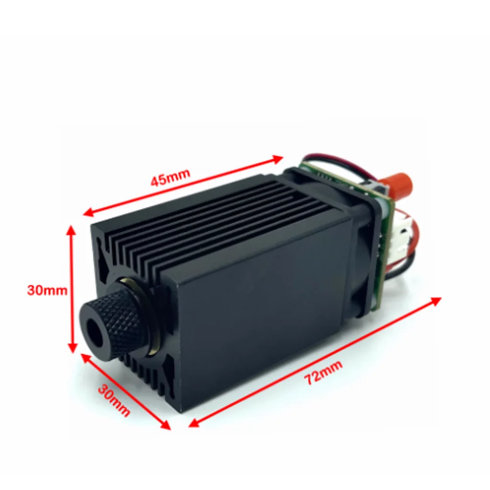 520 نانومتر 1 واط نقطة خضراء سمك قابل للتعديل