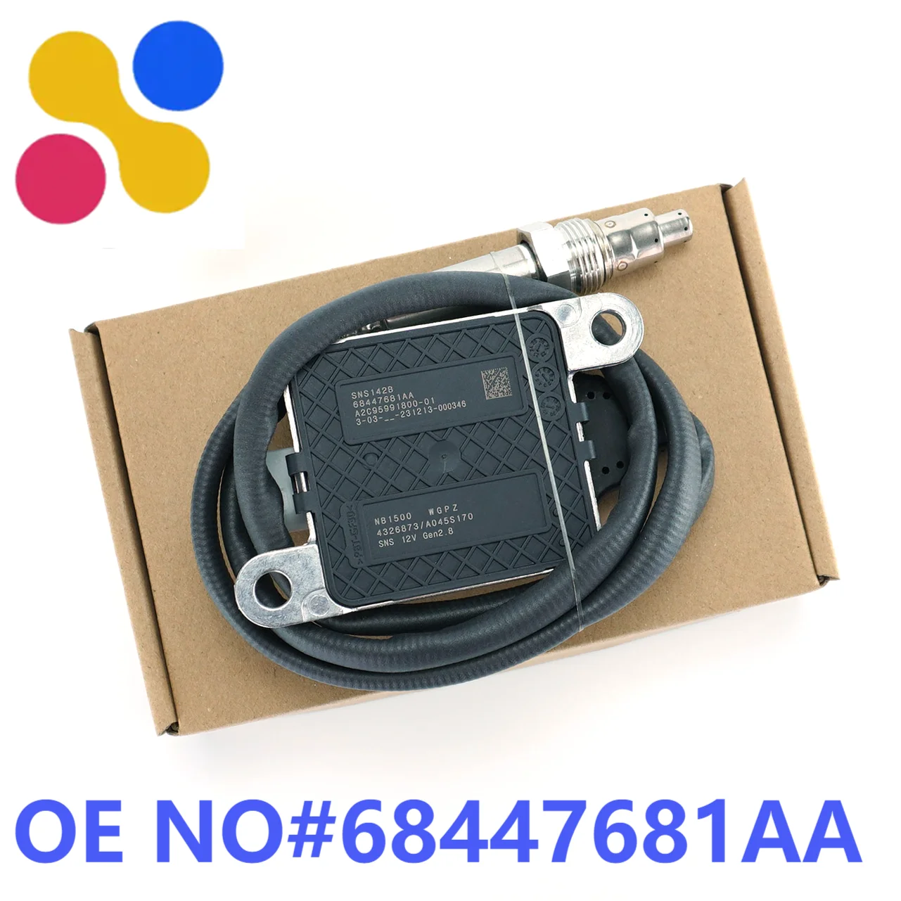 

68447681AA New Nitrogen Oxide Sensor For Dodge RAM 2500 3500 Mopar 2019-2022 6.7L L6 Diesel SNS142B 68447681AA