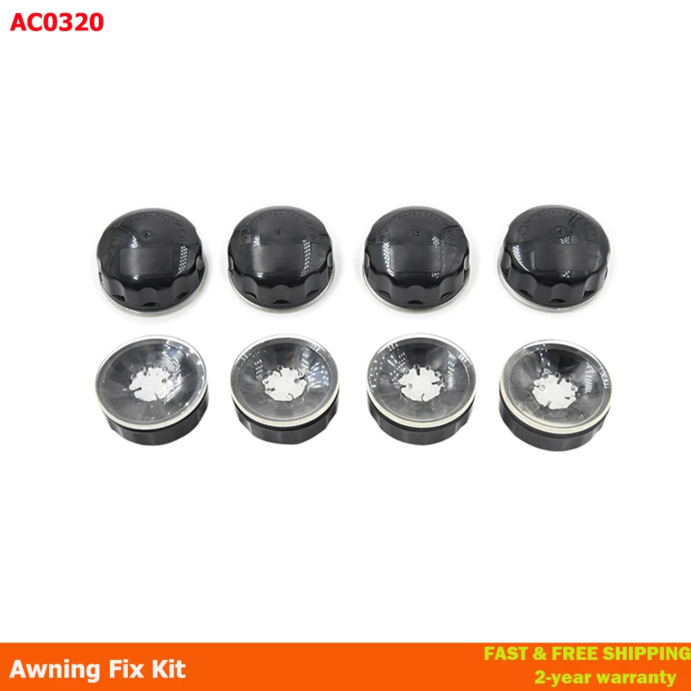 For Kampa Suction Caps Fix Kit Easy Awning Attachment Caravan Motorhome Campervan Pack of 8Pcs AC0320