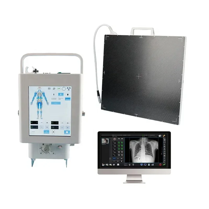 Portable X-Ray Machine with Efficient Image Capture and Processing