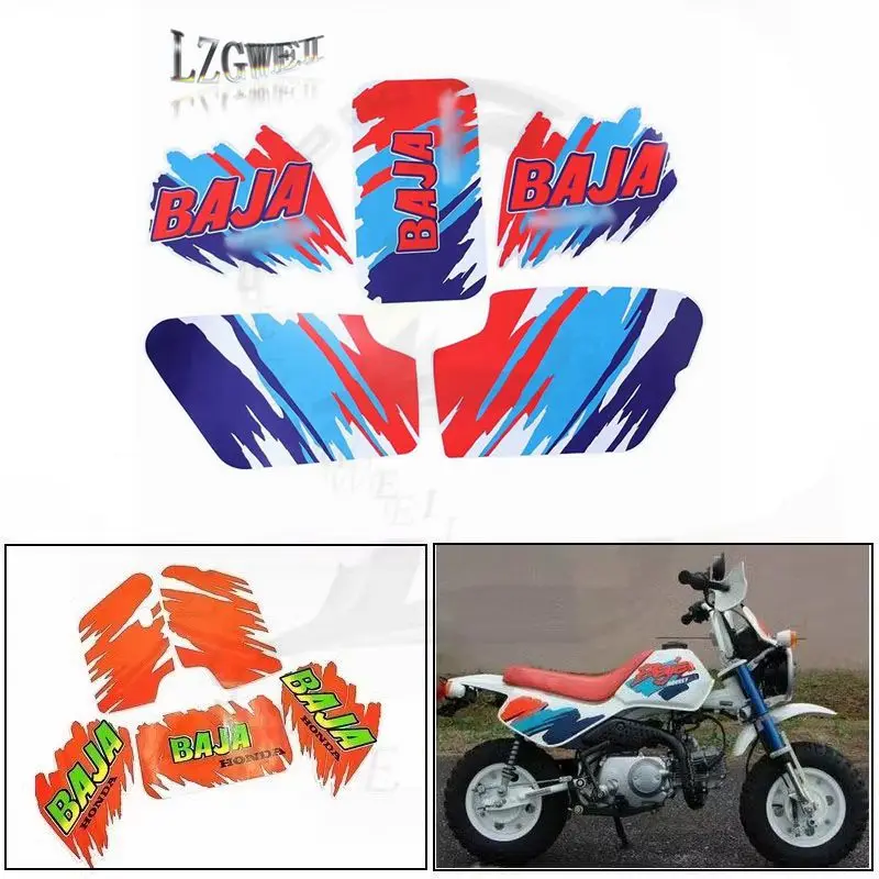 

Dirt Motorcycle Complete Graphic Kit Stickers Fuel Tank Decal Gas Tank Decals For XR Baja 250 Baja250