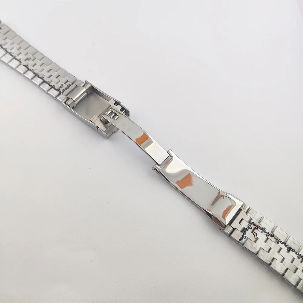 Watch strap nh35 Men\'s watches Stainless Steel 904L Sliding Folding Buckle Custom logo Replacement Watch Accessories Parts ﻿