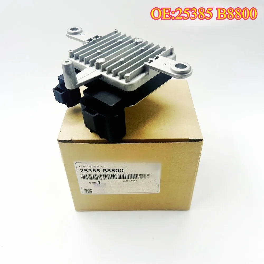 

High quality New For 25385 B8800 Car Radiator Cooling Fan Controller Module For Kia SorentoHyundai Santa Fe 2013-2018